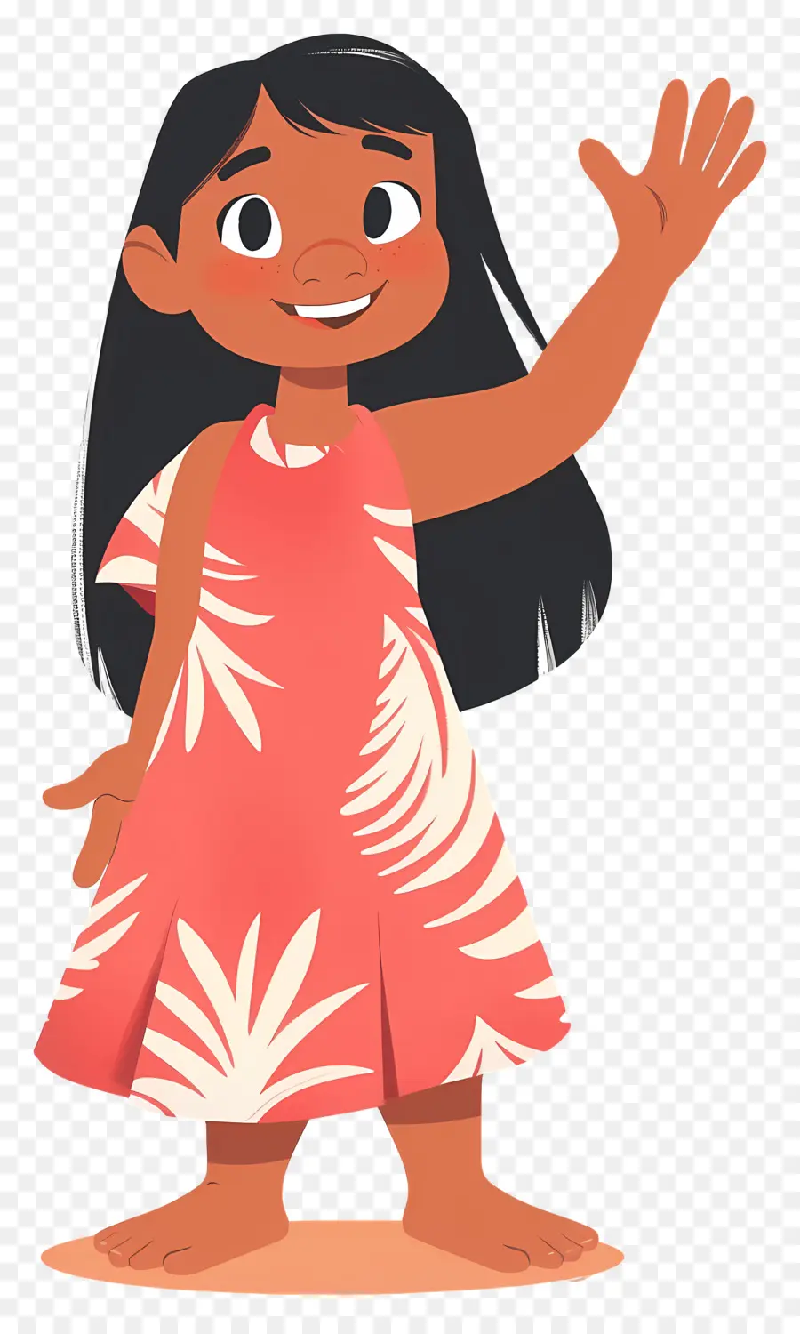 ตัวละคร Lilo，สาวการ์ตูน PNG