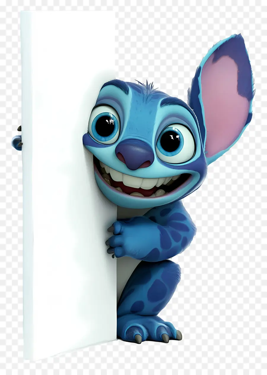 Disney Stitch，ตัวละครมนุษย์ต่างดาวสีน้ำเงิน PNG