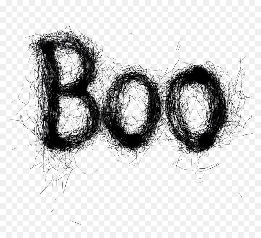 Halloween Boo，ข้อความโห่ PNG