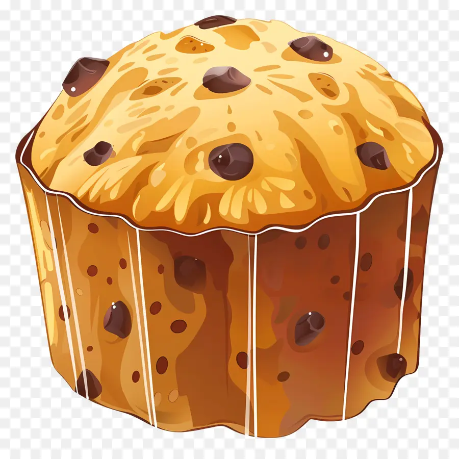 Panettone，ช็อคโกแลตชิป Panettone PNG