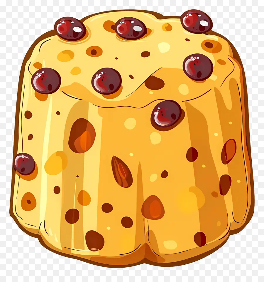 Panettone，เค้กผลไม้ PNG