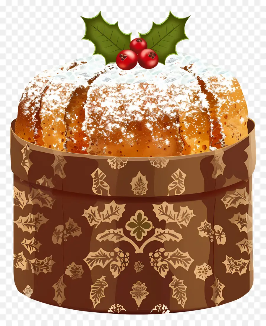 Panettone，เค้กคริสต์มาส PNG