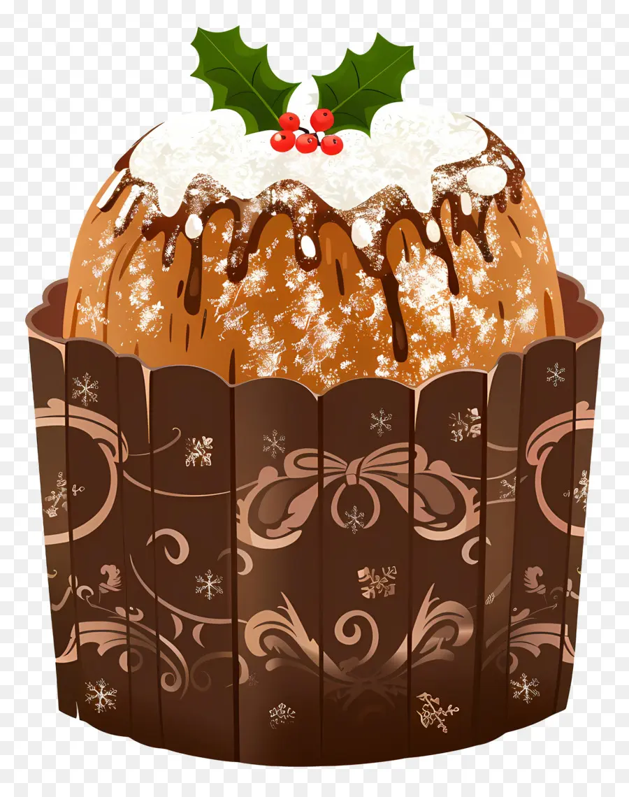 Panettone，พุดดิ้งคริสต์มาส PNG