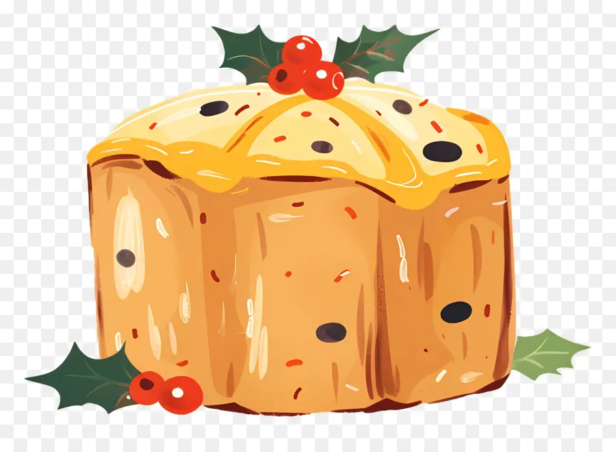 Panettone，เค้กคริสต์มาส PNG