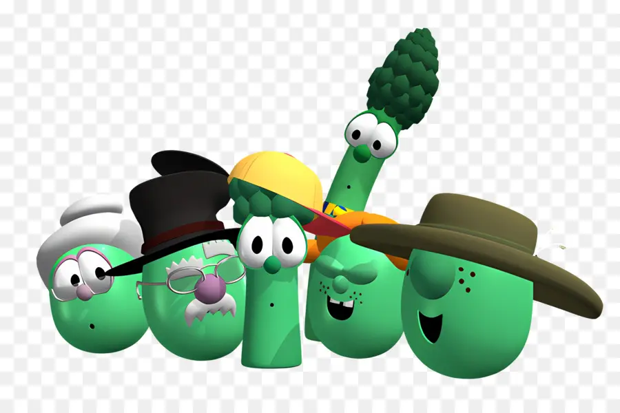 Veggietales，ตัวละครผัก PNG