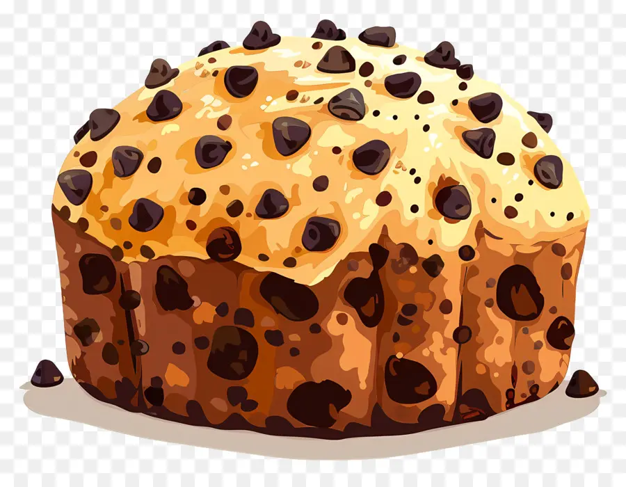 Panettone，ช็อคโกแลตชิป Panettone PNG