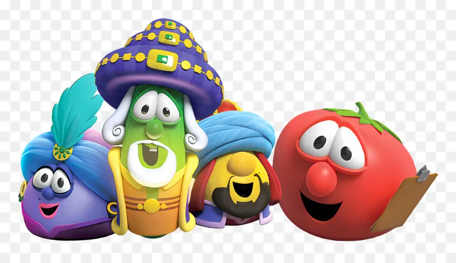 Veggietales，ตัวละครผัก PNG