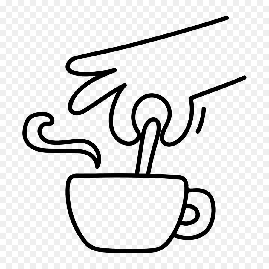 Doodle Coffee，ถ้วยกาแฟ PNG