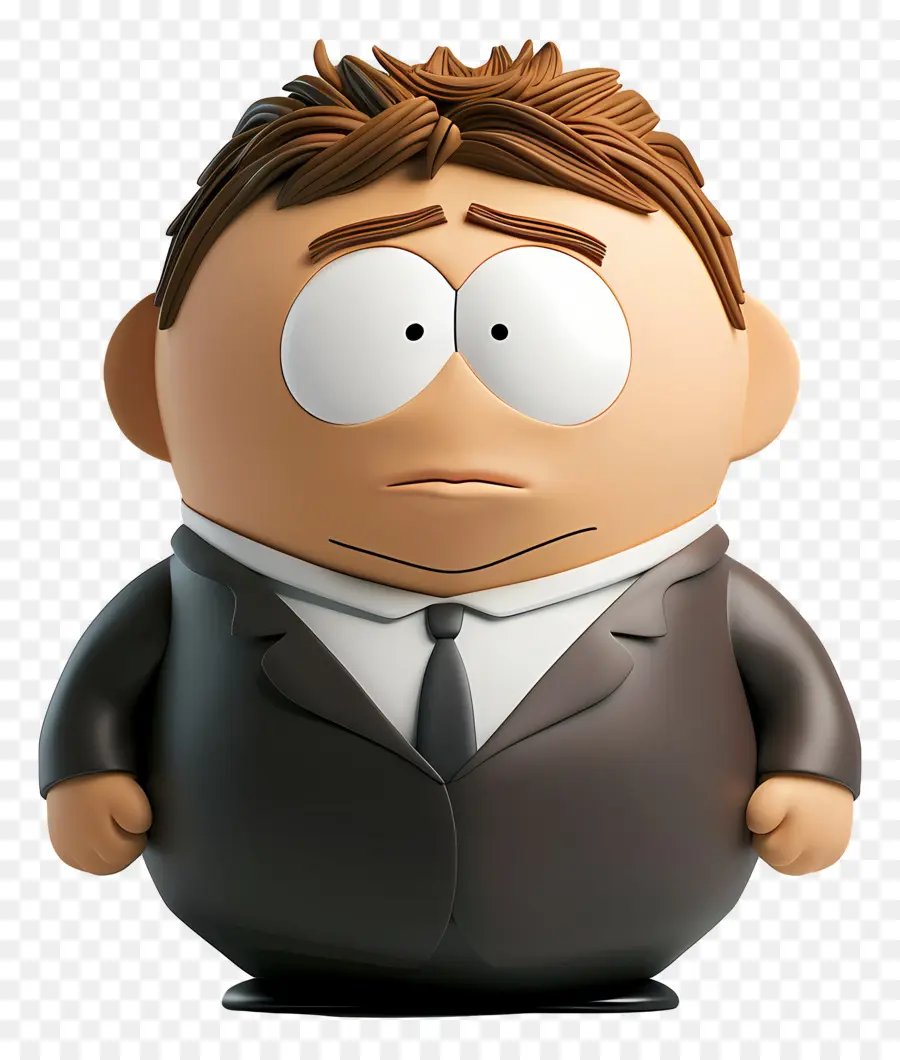 Eric Cartman，ตัวการ์ตูนในชุดสูท PNG