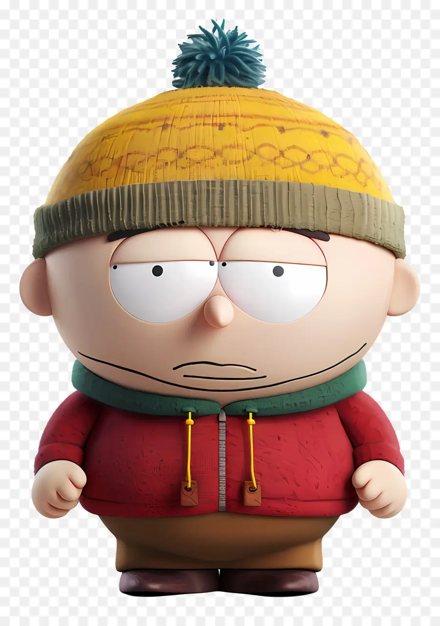 Eric Cartman，ตัวการ์ตูนใน Red Hat PNG