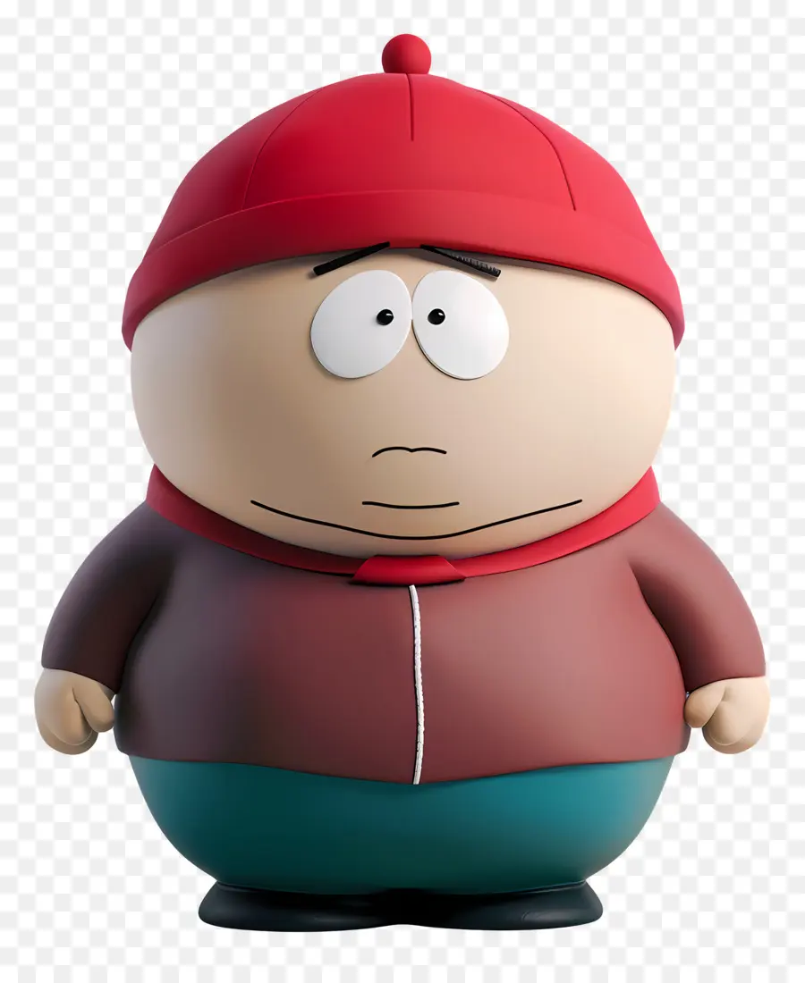 Eric Cartman，ตัวการ์ตูนใน Red Hat PNG