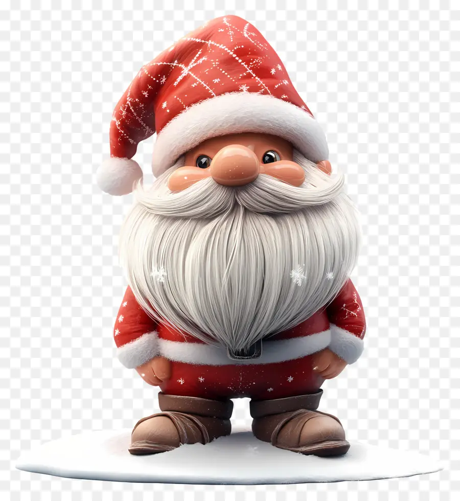 Gnome คริสต์มาส，ซานตาคลอส PNG