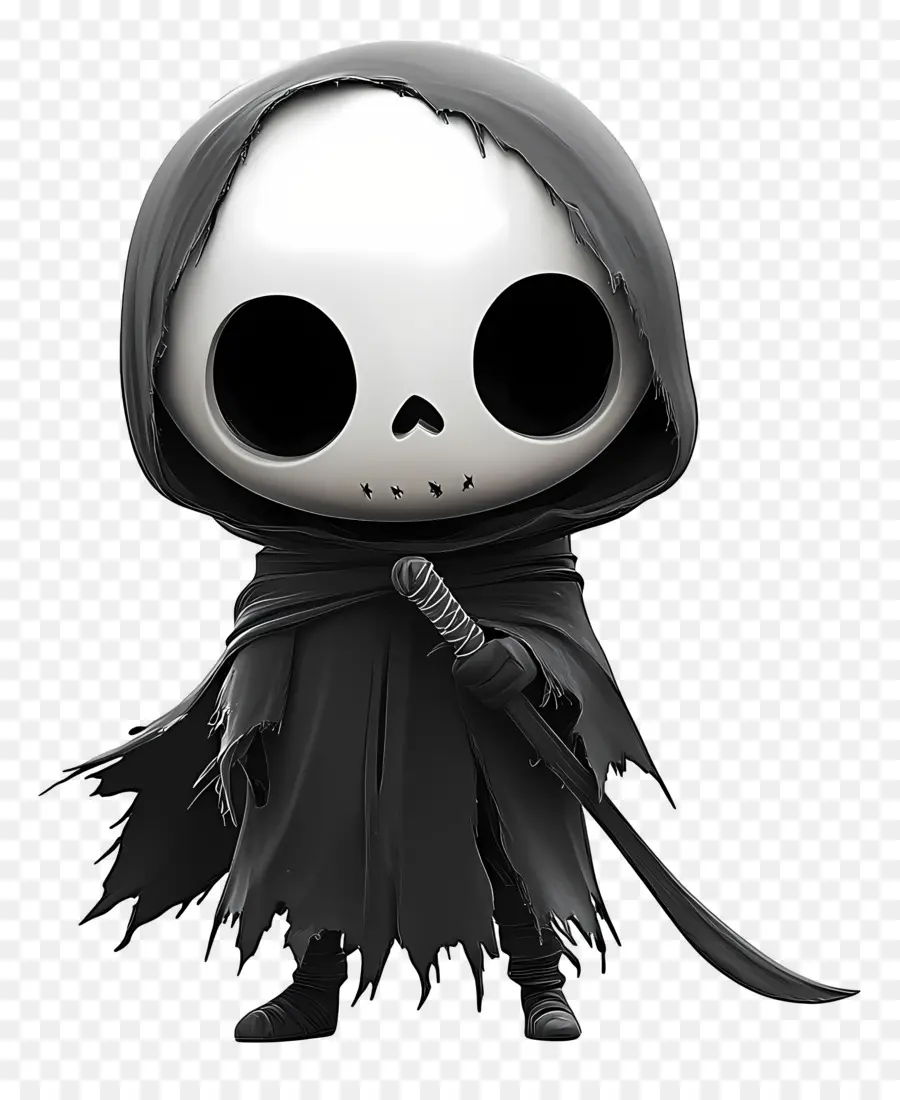 Halloween Grim Reaper，น่ารักน่ากลัว PNG