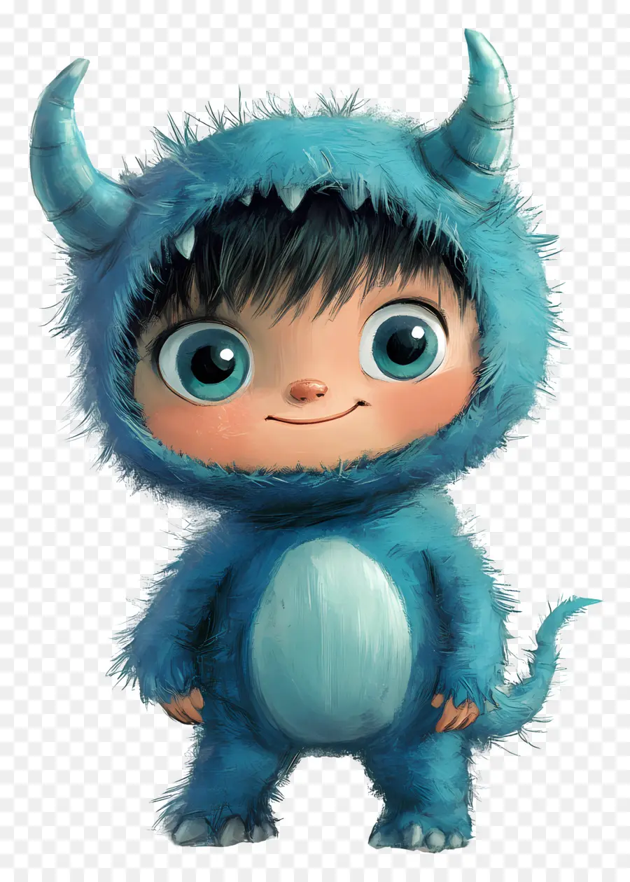 ชุดฮาโลวีน，Cartoon Monster Costume Child PNG