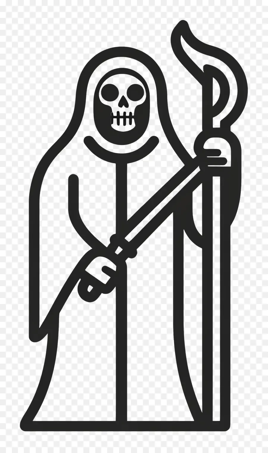 Halloween Grim Reaper，ร่าง Grim Reaper PNG