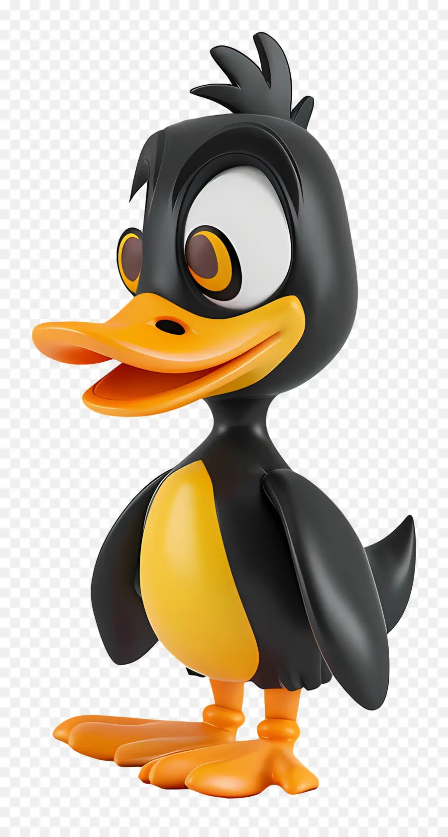 เป็ด Daffy，เป็ดโกรธ PNG