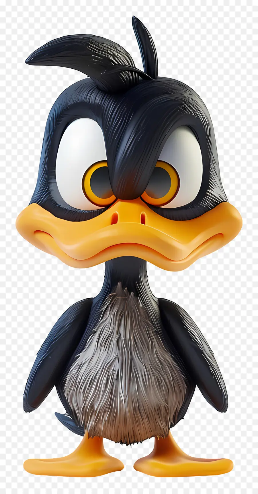 เป็ด Daffy，เป็ดโกรธ PNG