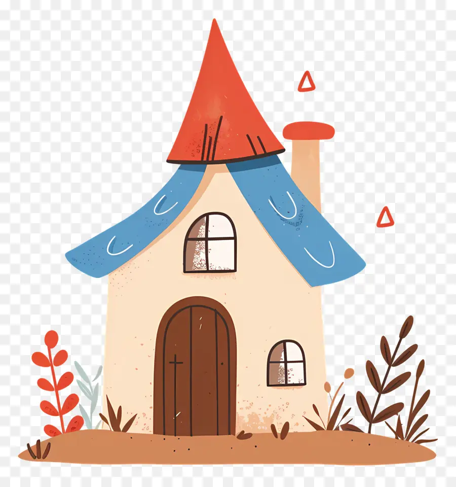 บ้านน่ารัก，Doodle House น่ารัก PNG