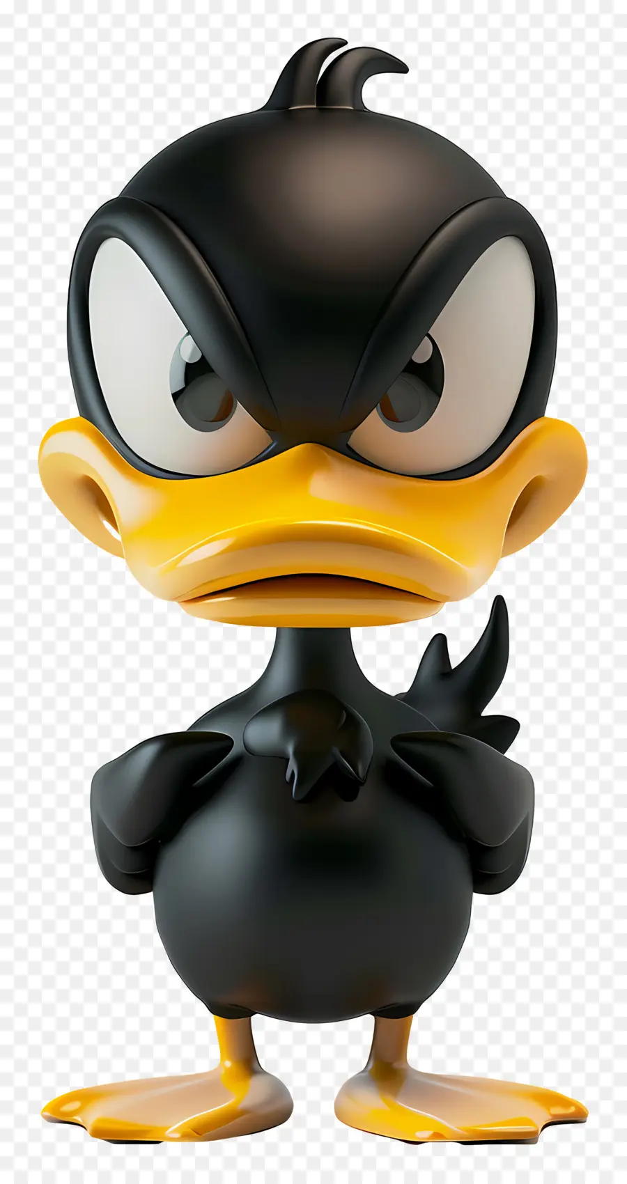 เป็ด Daffy，เป็ดโกรธ PNG