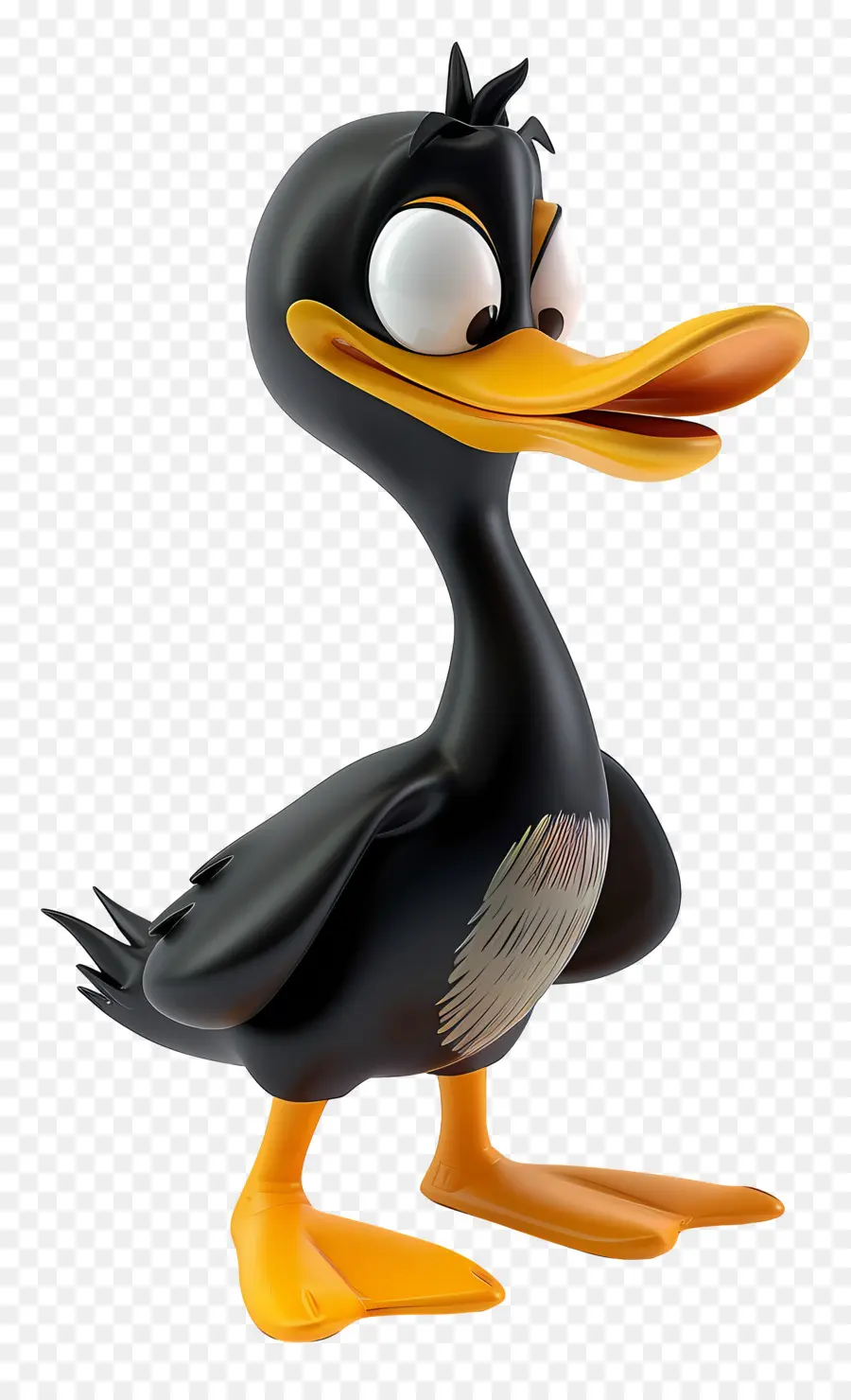 เป็ด Daffy，เป็ดการ์ตูน PNG