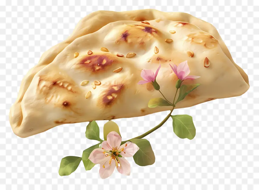 ขนมปังน่าน，ยัดขนมปัง Flatbread PNG