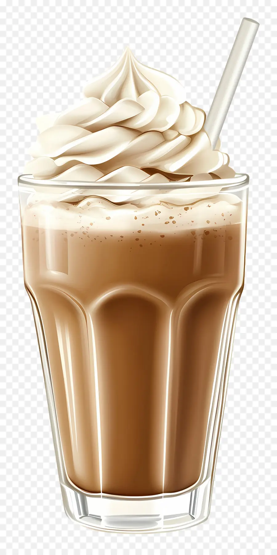 Mocha Frappuccino，กาแฟเย็นกับครีม PNG