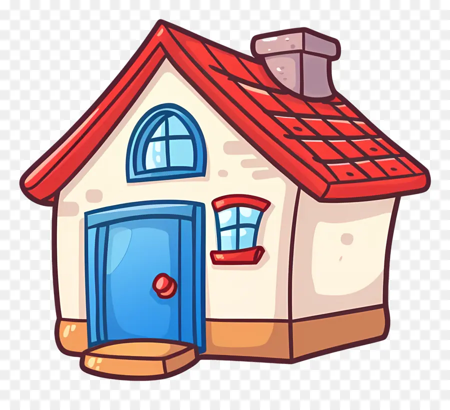 บ้านน่ารัก，Doodle House PNG