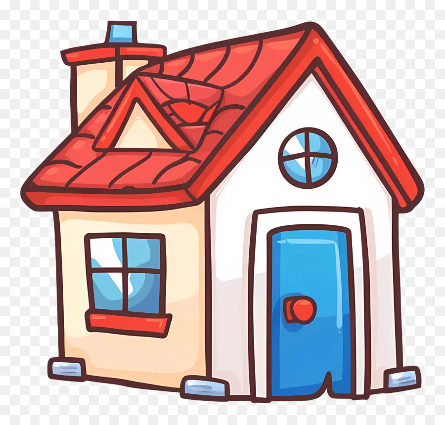 บ้านน่ารัก，Doodle House PNG