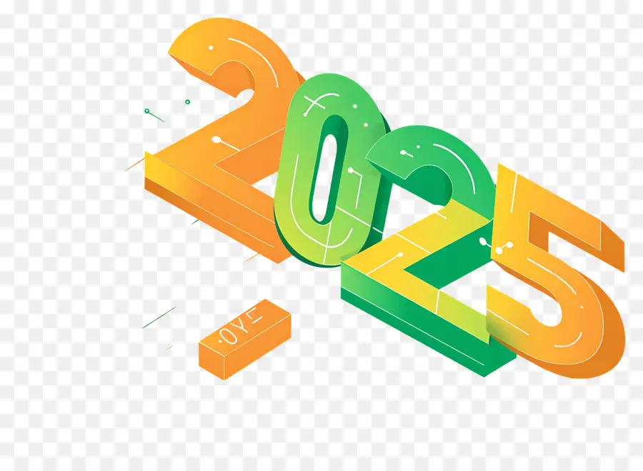 2025 ปีใหม่，2025 PNG