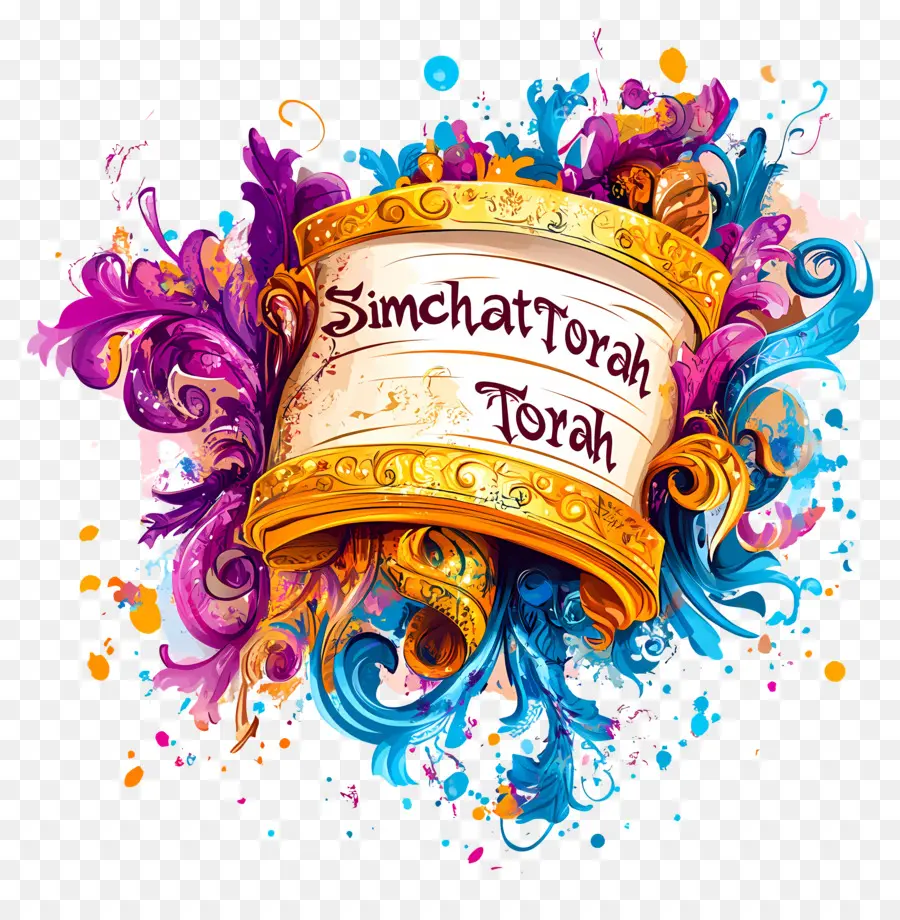 Simchat Torah，Simchat Torah Scroll PNG