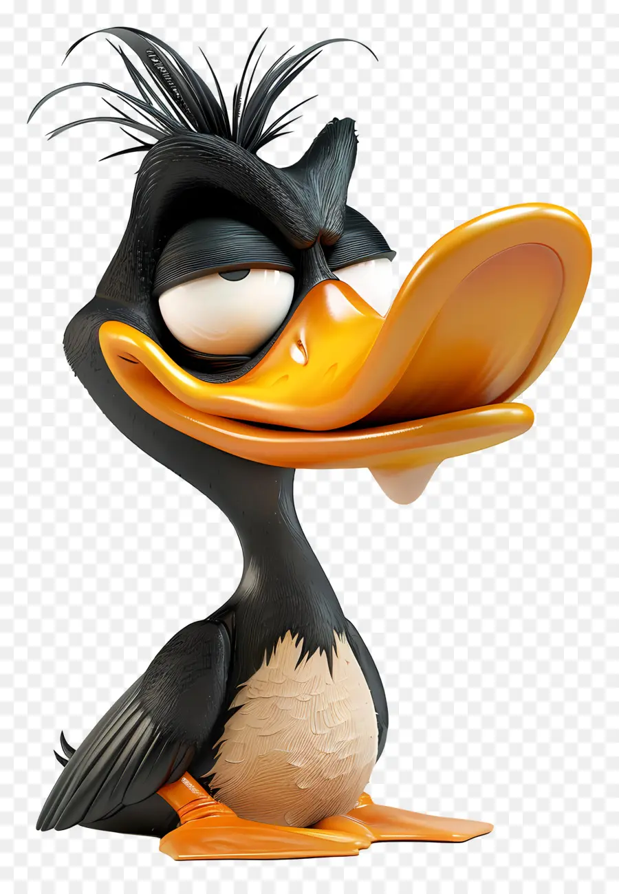 เป็ด Daffy，เป็ดเย็น PNG