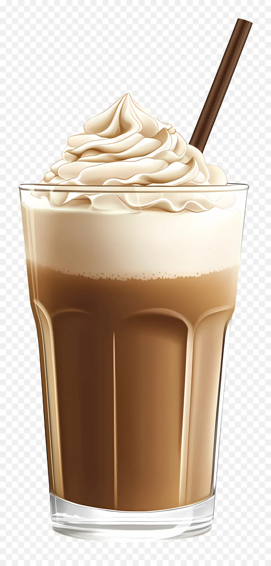 Mocha Frappuccino，กาแฟเย็นกับครีม PNG