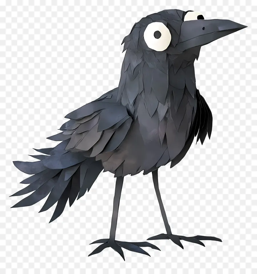 Raven ฮาโลวีน，อีกาการ์ตูน PNG