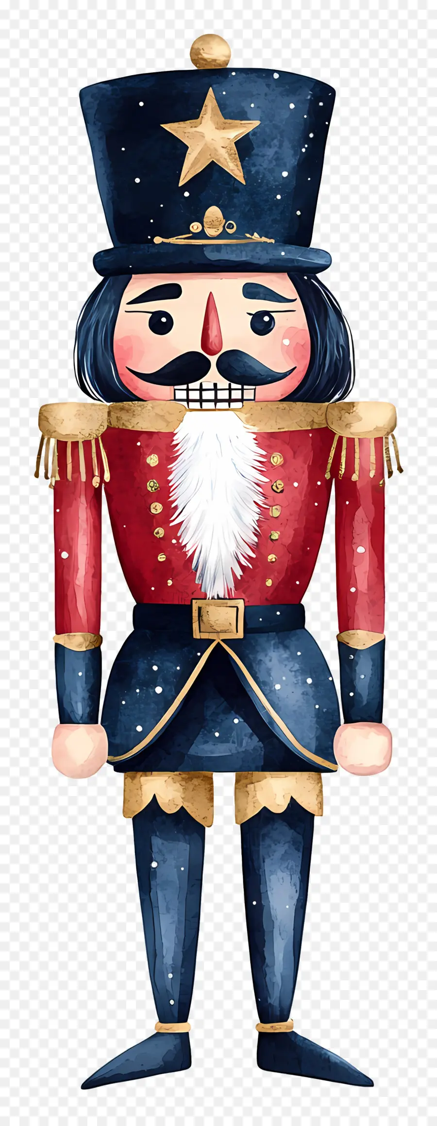 Nutcracker คริสต์มาส，Nutcracker ที่ติดดาว PNG