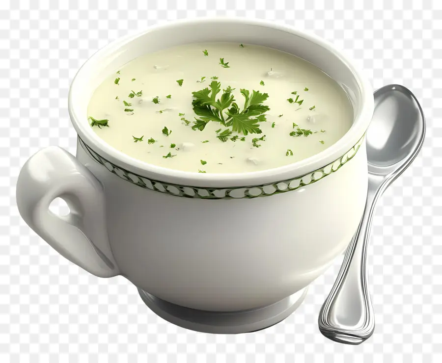 Vichyssoise，ซุปข้าวโพด PNG