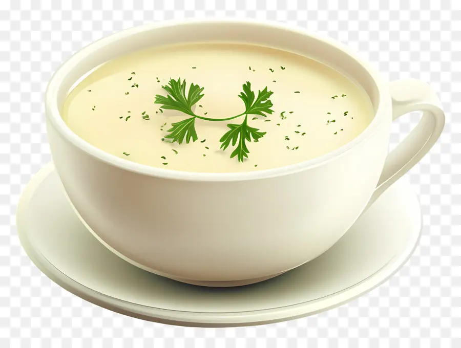 Vichyssoise，ซุปข้าวโพด PNG