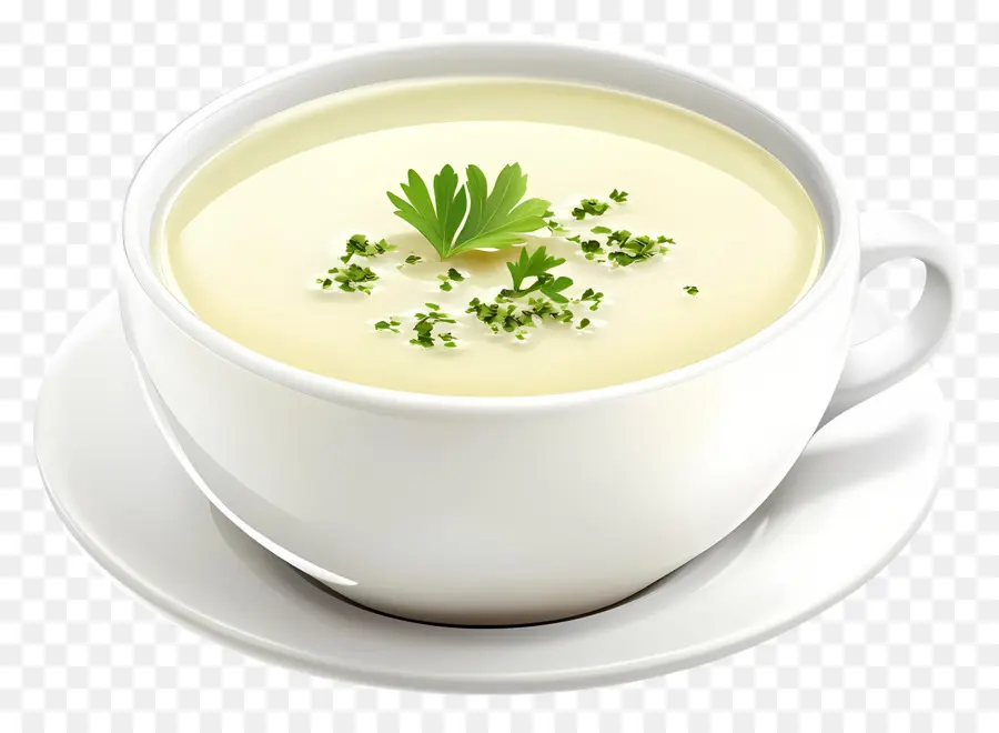 Vichyssoise，ซุปข้าวโพด PNG