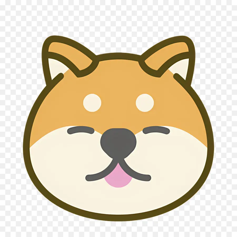 อีโมจิสุนัข，หน้า Shiba Inu PNG