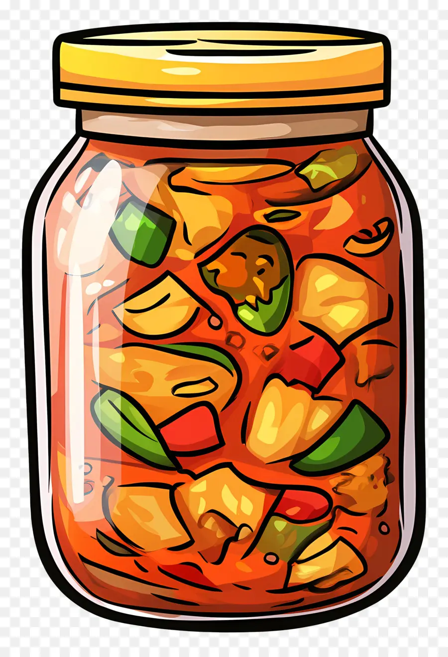 Kimchi Jar，ขวดกิมจิ PNG