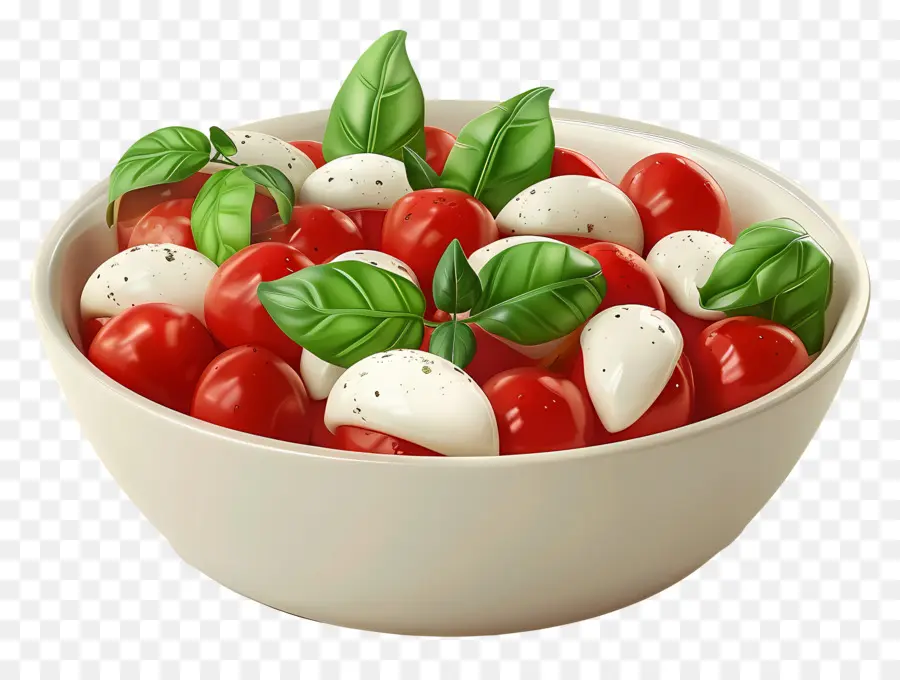 สลัด Caprese，มะเขือเทศ PNG