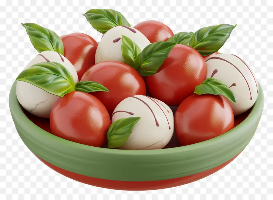 สลัด Caprese，มะเขือเทศ PNG