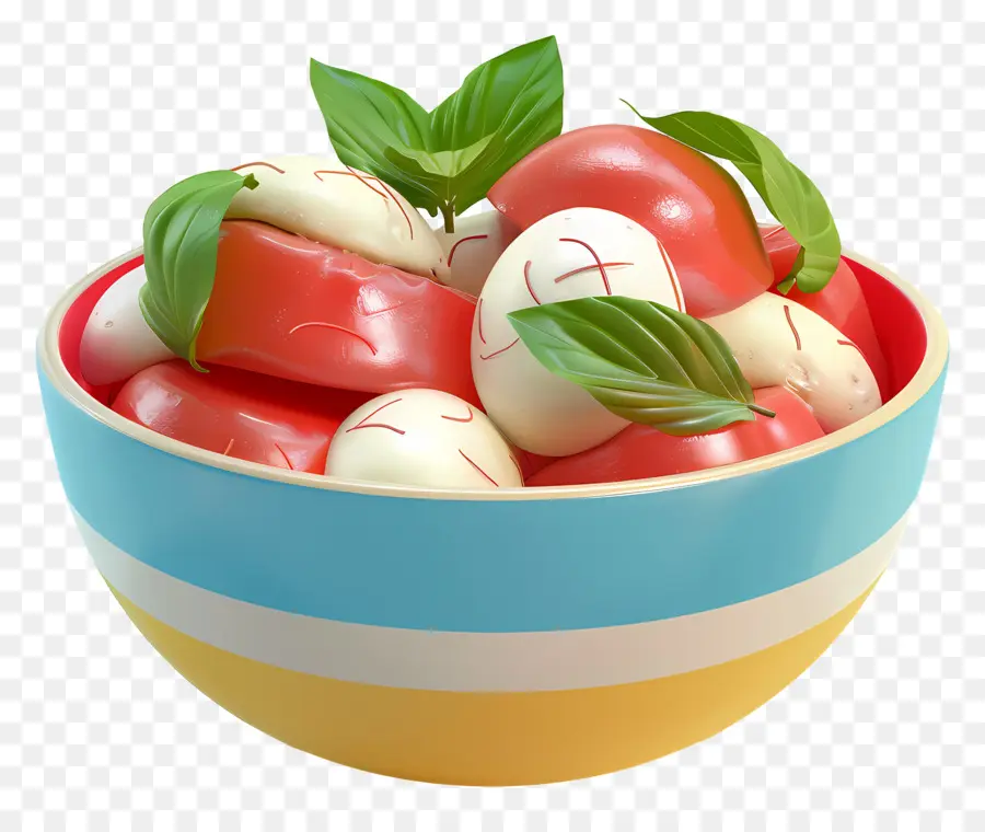 สลัด Caprese，มะเขือเทศ PNG