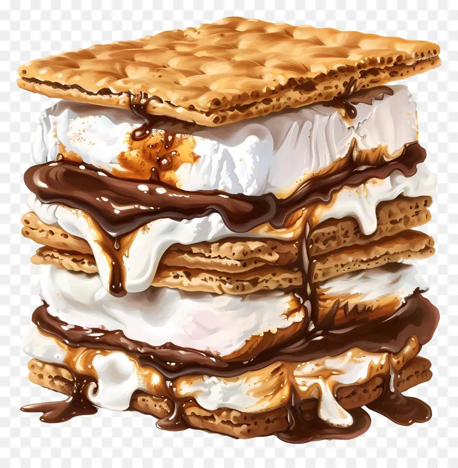 ทำให้เสียโฉม，S'mores PNG