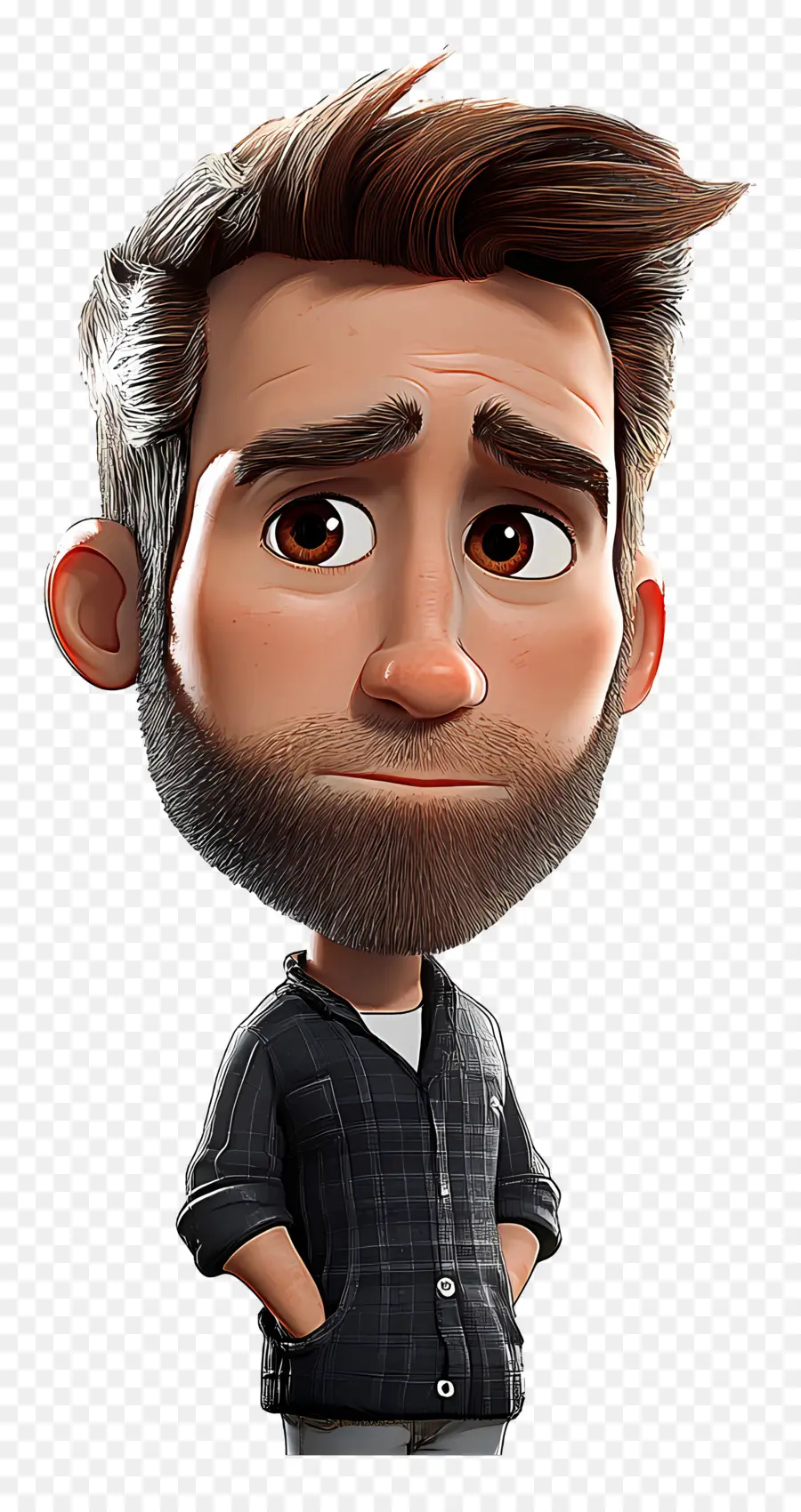 Ryan Reynolds，ชายการ์ตูนเครา PNG