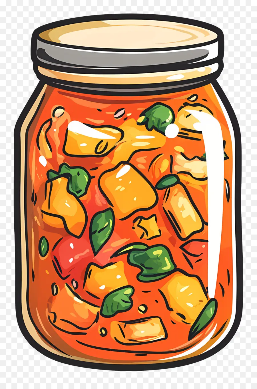 Kimchi Jar，ขวดกิมจิ PNG