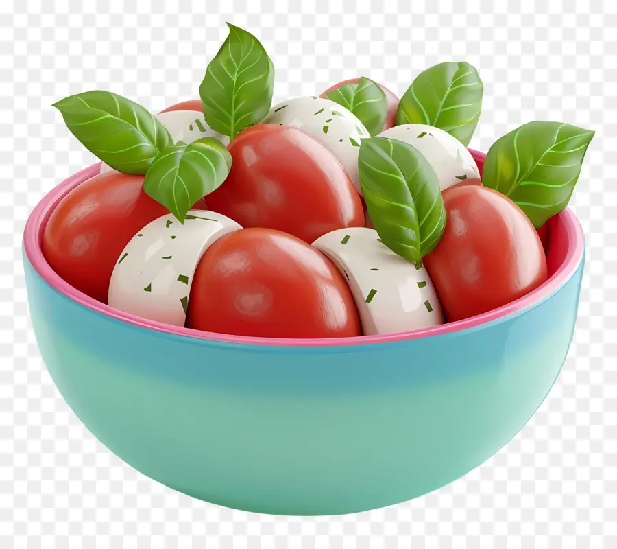 สลัด Caprese，มะเขือเทศ PNG