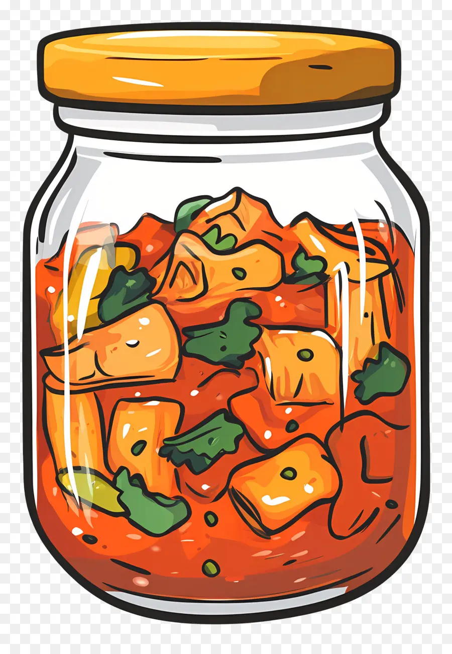 Kimchi Jar，ขวดกิมจิ PNG