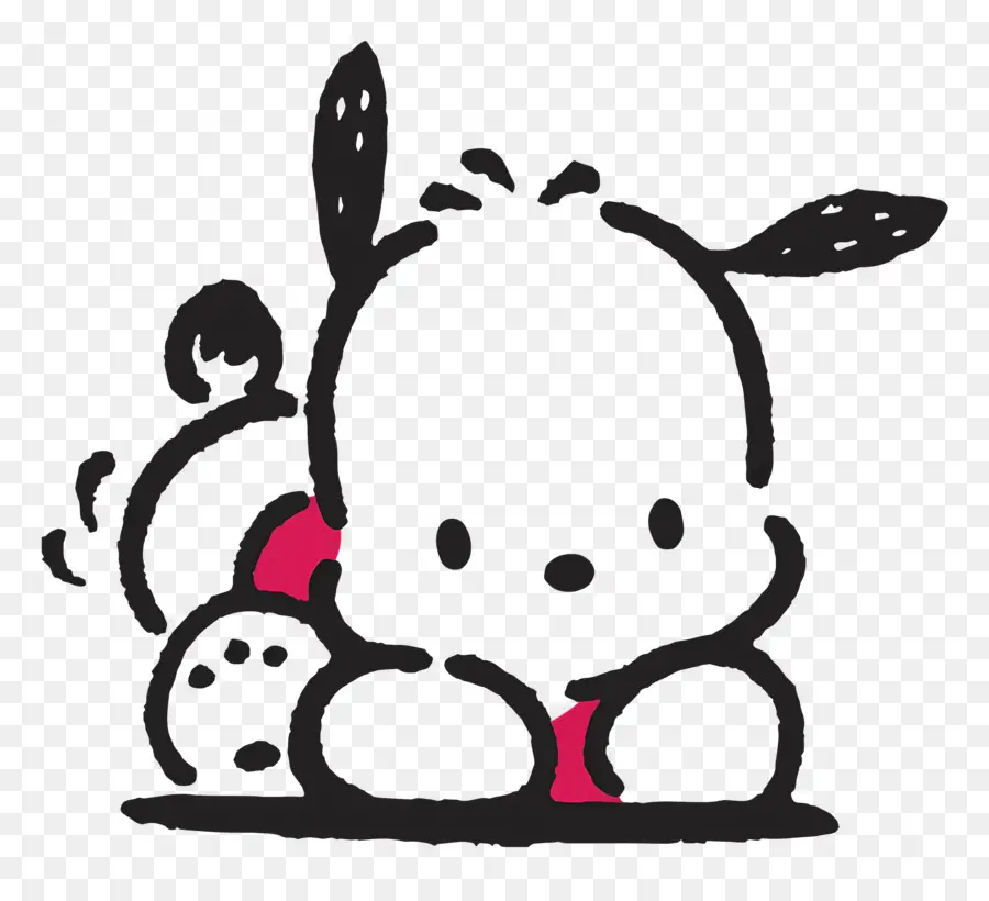 Pochacco，สุนัขน่ารักพักผ่อน PNG