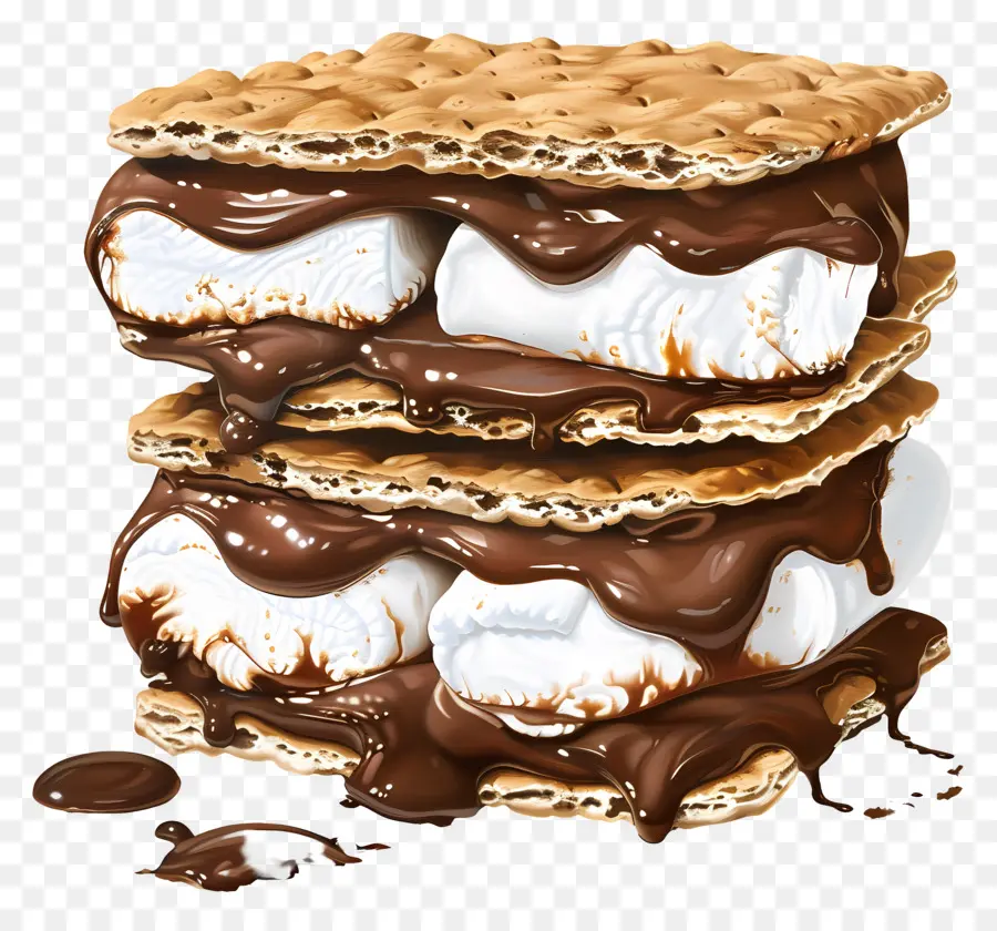 ทำให้เสียโฉม，S'mores PNG