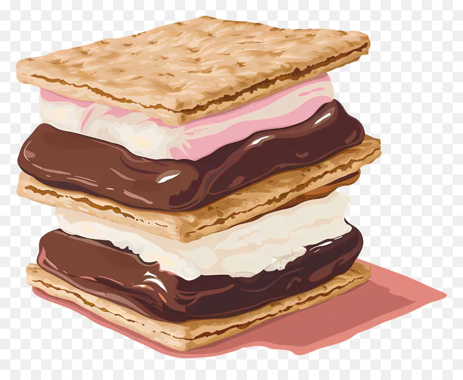 ทำให้เสียโฉม，เลเยอร์ S'more PNG